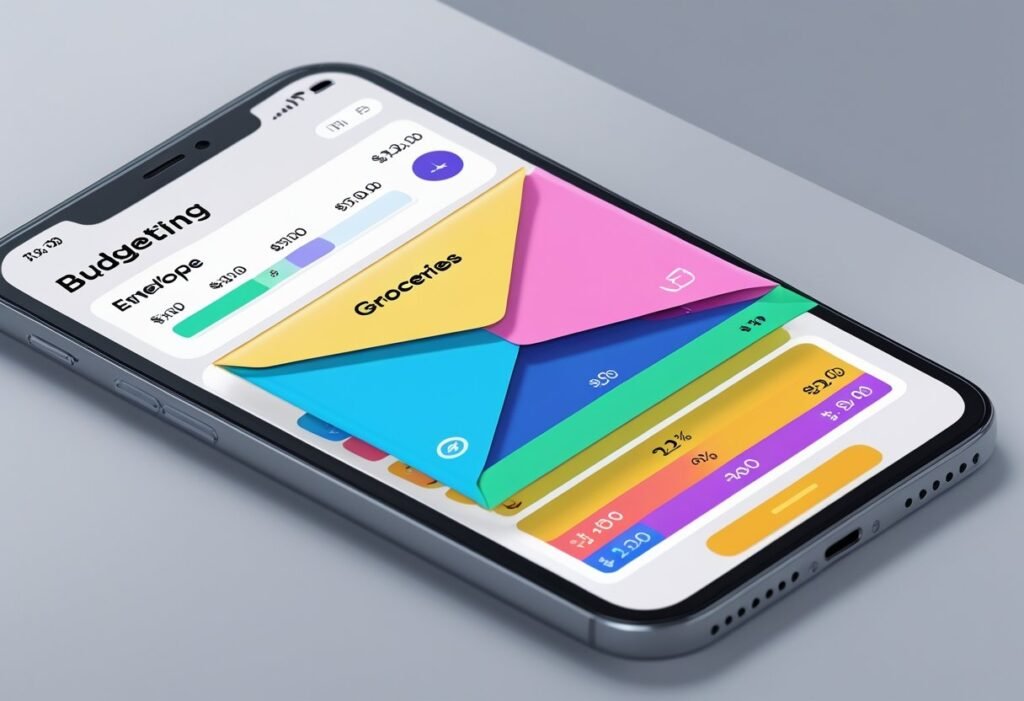7 Proven Steps to Envelope System Budgeting That Work 4 Budgeting app showing virtual envelopes and remaining balances