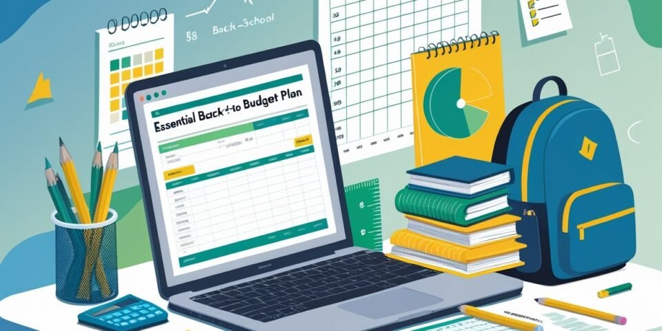 Checklist of school budget categories (uniforms, supplies, tech, extras) Back to School Budgeting Tips