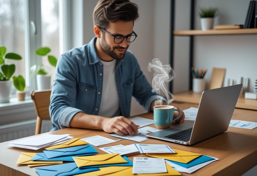 Freelancer budgeting with envelope method for debt consolidation