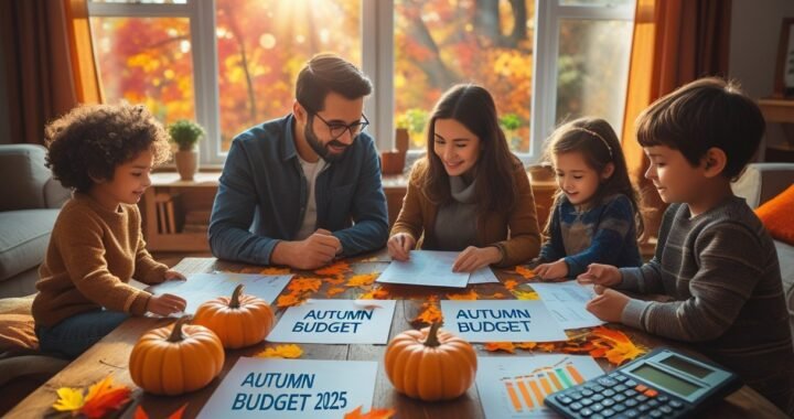 Family planning monthly expenses together before the Autumn Budget 2025