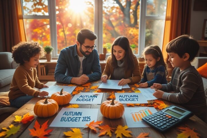 Family planning monthly expenses together before the Autumn Budget 2025