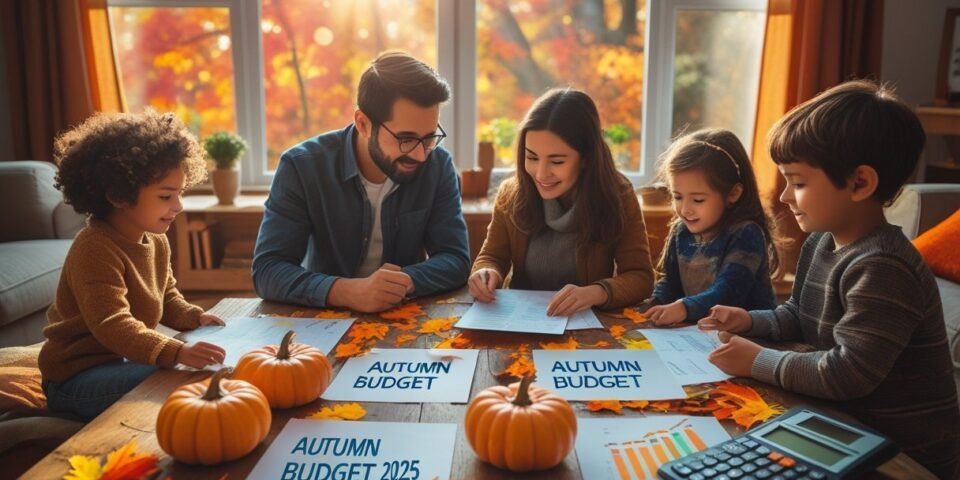 Family planning monthly expenses together before the Autumn Budget 2025