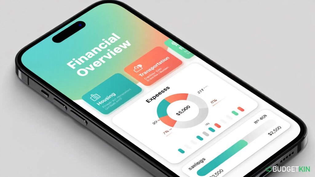 7 Smart Money Rules for Students Starting University 4 Budgeting app tracking weekly student expenses.